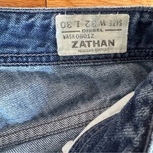Diesel Zathan Bootcut Jeans in Blue